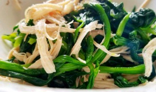 菠菜鸡肉能同吃吗 菠菜和鸡肉可以一起吃吗