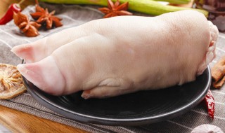 关于猪蹄的营养价值介绍 猪爪的营养价值与功效