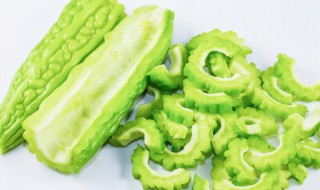 苦瓜热量有多大 苦瓜热量