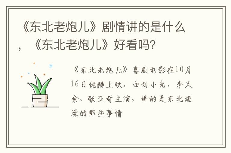 《东北老炮儿》好看吗 《东北老炮儿》剧情讲的是什么