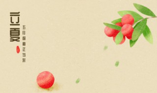 立夏的别称是什么 立夏的别称