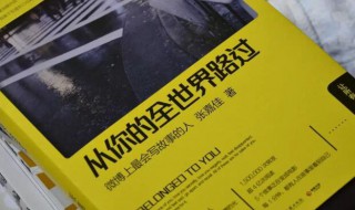 从你的全世界路过小说介绍 从你的全世界路过小说简介