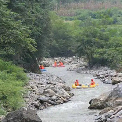 中坝河谷漂流