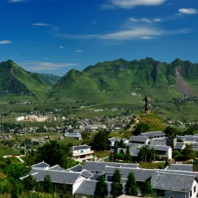 芒部山村