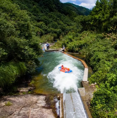 宁波五龙潭漂流