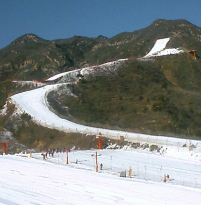 桃花峪生态滑雪场