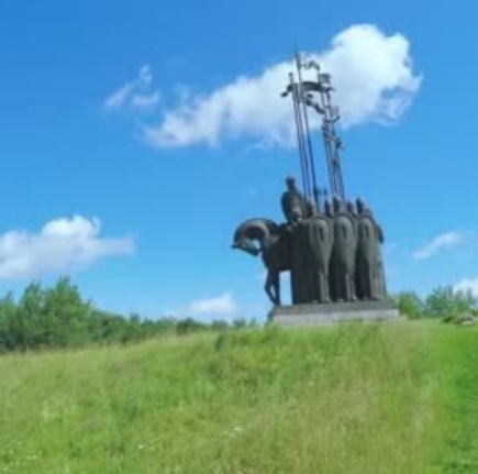 Monument In Memory of the Ledovoye Battle