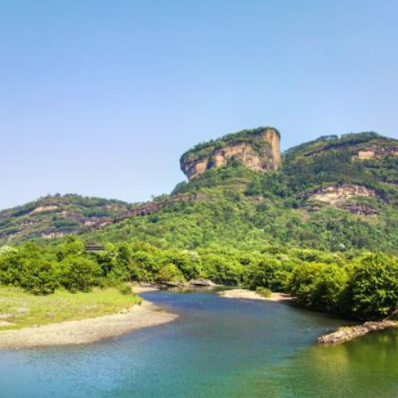 武夷山云河漂流景区