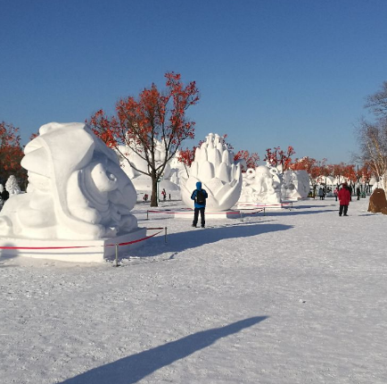 太阳岛雪谷