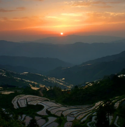 山背花瑶梯田