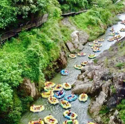 五指山雨林谷漂流