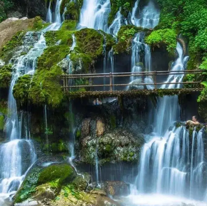 螺髻九十九里瀑布温泉