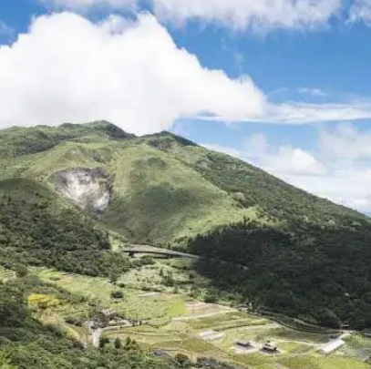 台湾大屯山