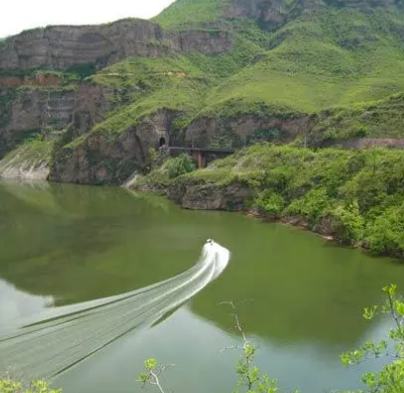 永定河珍珠湖段漂流