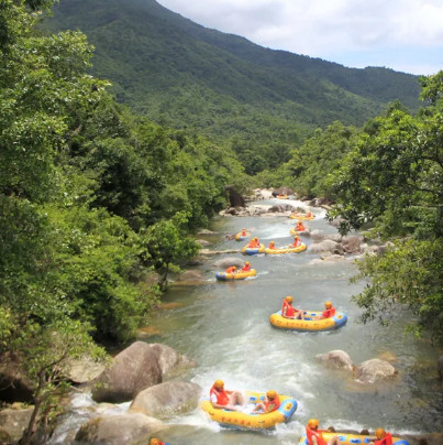 美溪金沙河逍遥漂流