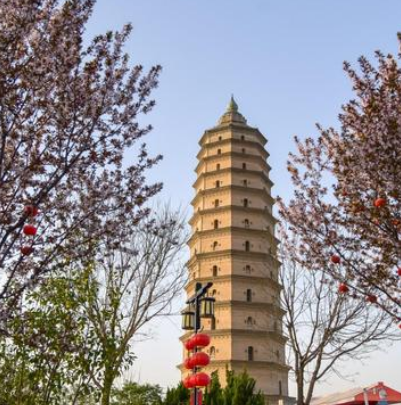 泾阳崇文塔景区