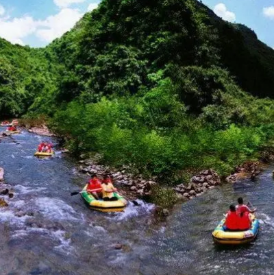 百色大王岭漂流