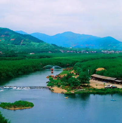 双溪竹海漂流