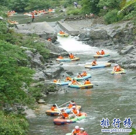 庐山桃花源漂流