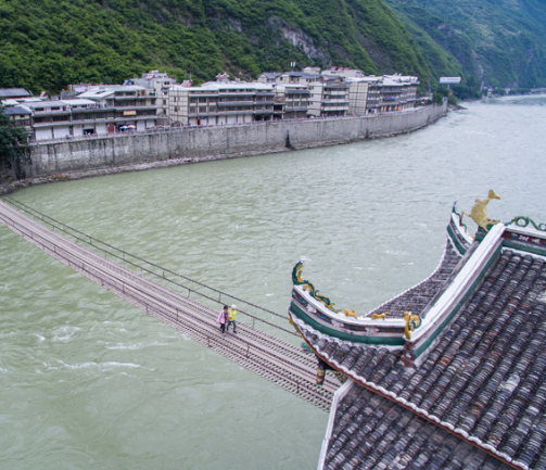 泸定桥景区