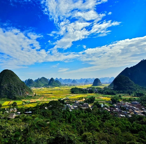 靖西三牙山