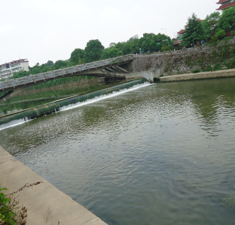 萍水河风光带