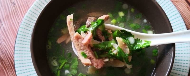 有哪些羊下货汤的制作步骤 羊下货汤的做法和配料