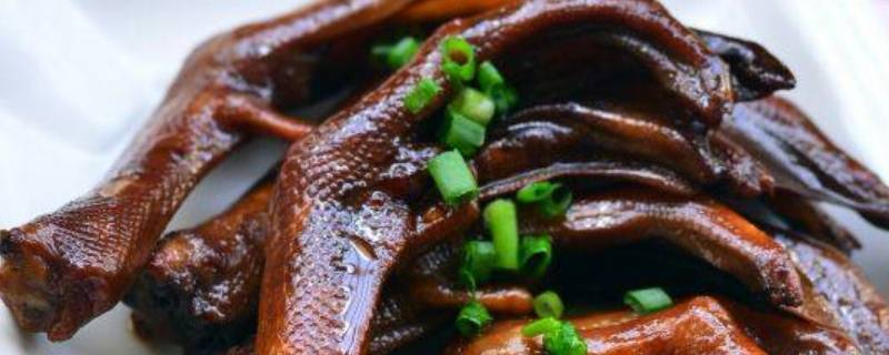卤鸭爪有什么做法 卤鸭爪怎么做