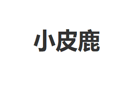 小皮鹿/XIAOPILU