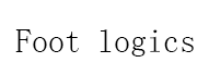 Foot logics