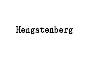 Hengstenberg