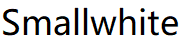 Smallwhite