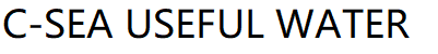 C-SEA USEFUL WATER