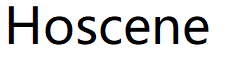 Hoscene