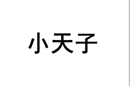 小天子/XIAO TIAN ZI