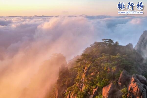 天柱山上榜(黄山不能错过)-安徽十大最佳旅游景点