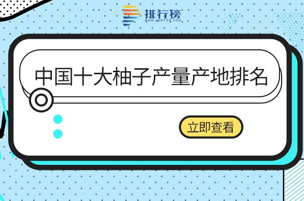 柚子哪里产的最有名-中国十大柚子产量产地排名-全国最大的柚子产地排名榜