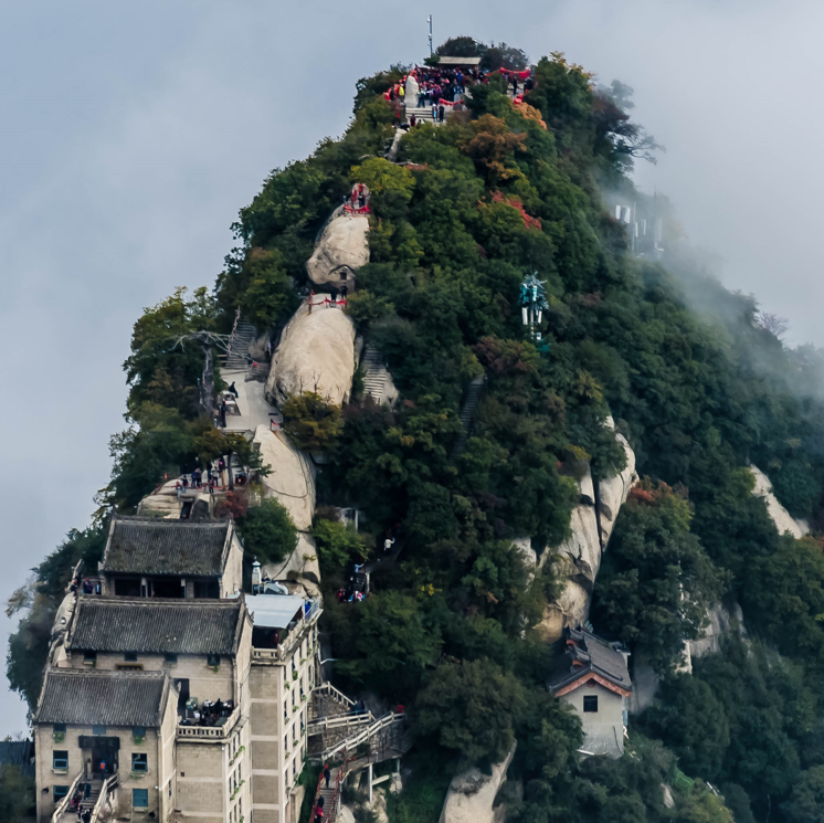 西岳上榜(奇险天下第一山)-陕西十大避暑胜地排名