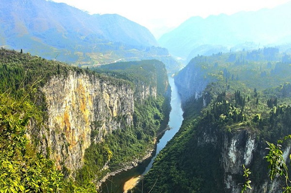 白龙峡上榜(深山峡谷漂流)-邻水县十大旅游景点