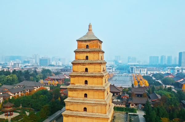 大雁塔上榜(华夏文化的典型物证)-西安圣诞旅游十大好玩景点