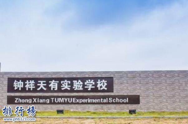 钟祥天有实验学校上榜(九年义务教育)-荆门市私立小学排名