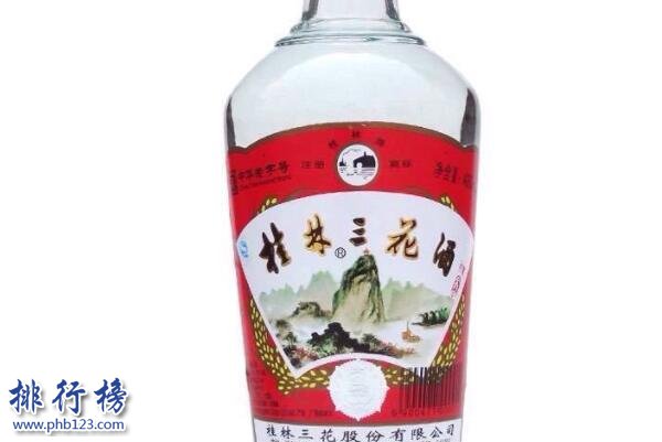 桂林三花酒上榜(米酒之王)-广西十大名酒排行榜