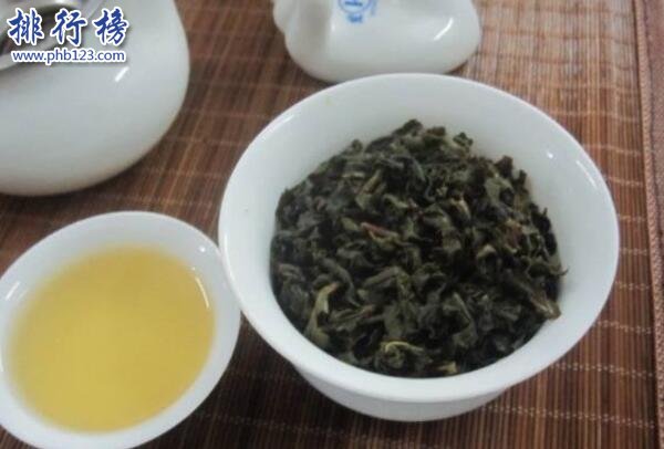 冻顶茶上榜(产量有限)-台湾十大名茶