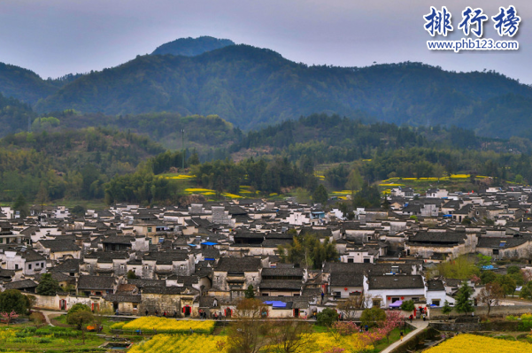 黄山哪个乡镇经济最好-黄山十大强镇排名-黄山市各乡镇经济排名