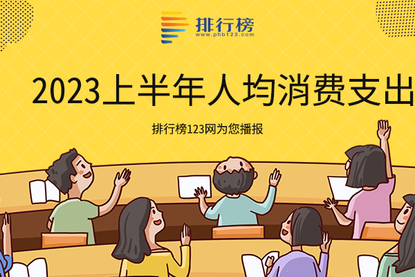 2023上半年人均消费支出排名：上海排第一，人均消费支出高达2.6万元