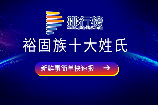 裕固族十大姓氏：妥姓上榜，安姓人口数量为170万