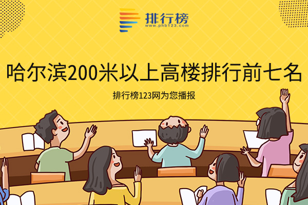 哈尔滨200米以上高楼排行前七名：黑龙江省广播电视塔上榜，第六也是当地最大的商业中心