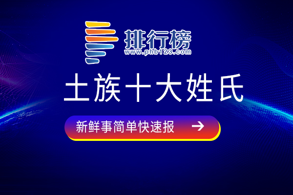 土族十大姓氏：黄姓上榜，第六竟是大姓之一