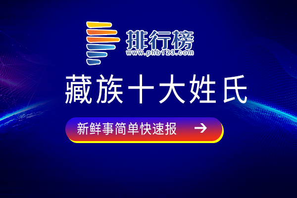 藏族十大姓氏：朱氏上榜，快来看看有你的姓氏吗