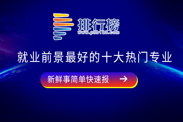 就业前景最好的十大热门专业：健康管理上榜，第一实至名归